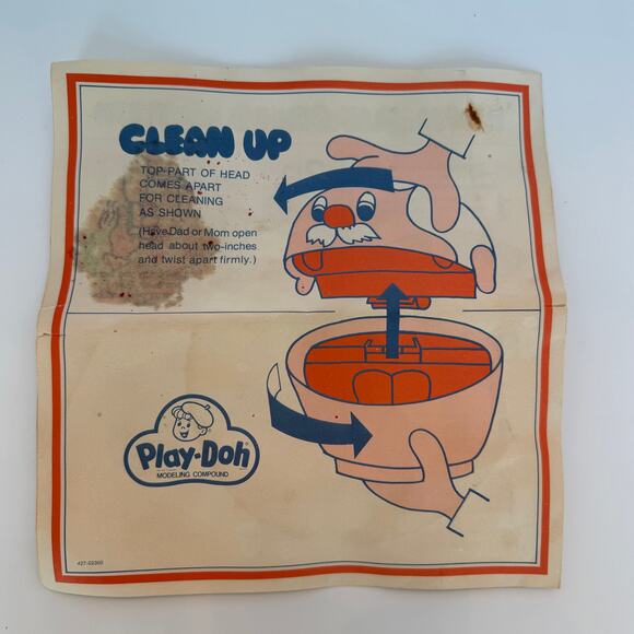 Vtg 1979 Play Doh Kenner Doctor Drill N Fill Playset Box and Accessories - Picture 9 of 13